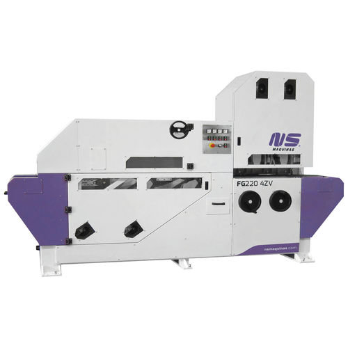 Máquina de acabado de acabado - FG220 4ZV - NS Máquinas Industriais - máquina pulidora / para tuberías / para barras