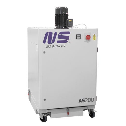 Aspirador industrial - AS200 - NS Máquinas Industriais - en seco / para polvo / eléctrico