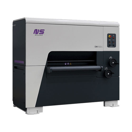 Desbarbadora de estantería de ángulos - DM1100 C - NS Máquinas Industriais - de piezas metálicas / automática