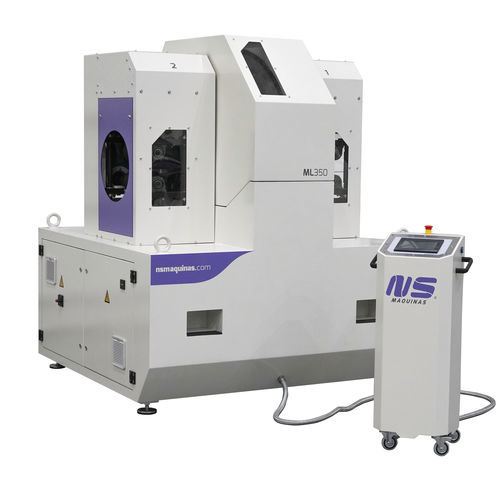 Máquina pulidora para tubos redondos - ML350 - NS Máquinas Industriais - para metales / de acabado / de banda