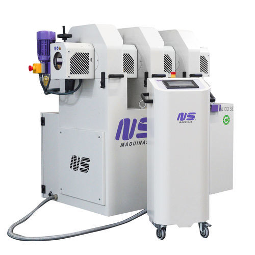Máquina pulidora para tubos redondos - ML100 Z - NS Máquinas Industriais - para metales / de acabado / automática