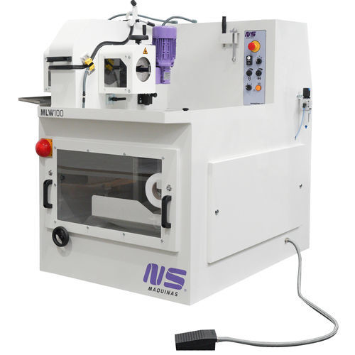 Máquina pulidora para tubos redondos - MLW100 - NS Máquinas Industriais - para metales / de acabado / en húmedo