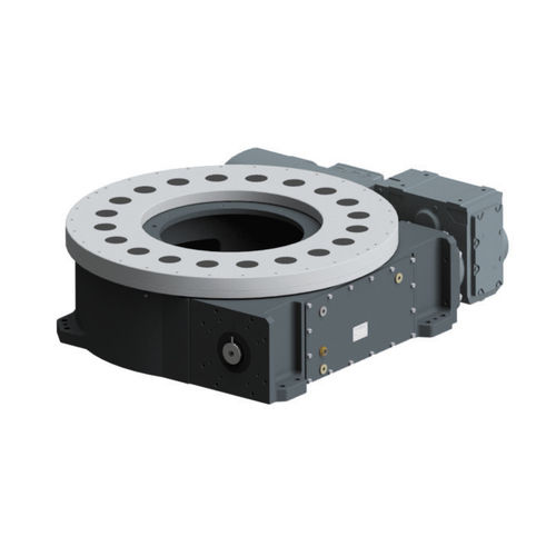 Mesa rotativa accionada por motor - TMF series - TAKTOMAT GmbH - horizontal / para máquina herramienta / de soldadura