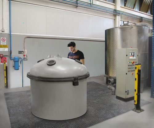 Instalación de impregnación de vacío - Siltech S.r.l. - de resinas