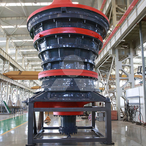 Machacadora de cono hidráulico - HGT 4265 - Henan LIMING Heavy Industry Science and Technology - estacionaria / alta capacidad / compacta