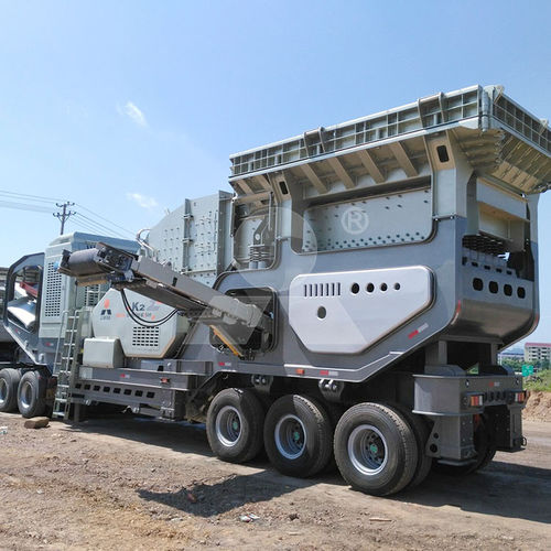 Machacadora de impacto - KF1214Ⅱ-1 - Henan LIMING Heavy Industry Science and Technology - móvil / alta capacidad / primaria