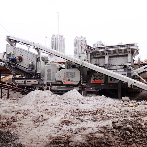 Machacadora de impacto - KF1315-2 - Henan LIMING Heavy Industry Science and Technology - móvil / alta capacidad / secundaria