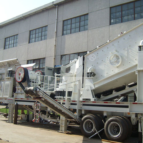 Machacadora de cono - KE500C75-4 - Henan LIMING Heavy Industry Science and Technology - móvil / compacta / fina