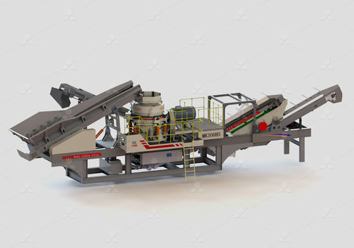 Unidad de machacado y cribado secundaria - MK  - Henan LIMING Heavy Industry Science and Technology - de cono / móvil / alta capacidad