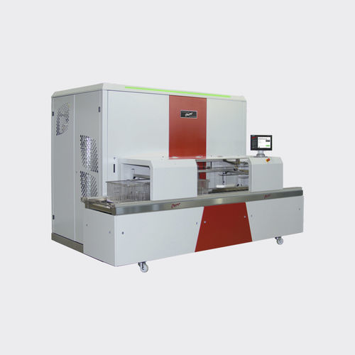 Máquina de limpieza por aspersión - R1 - PERO - de disolvente / automática / para vidrio