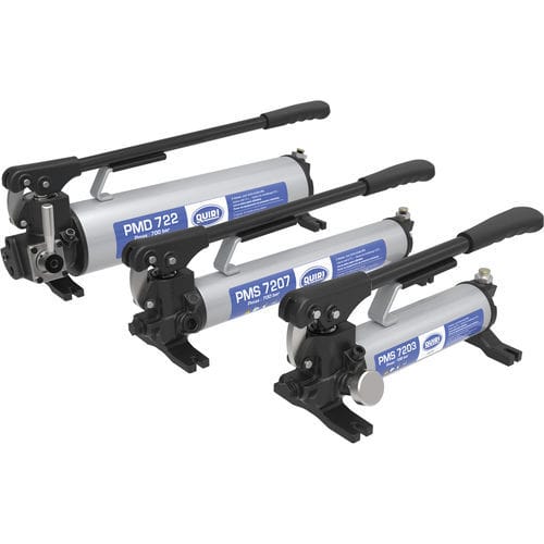 Bomba hidráulica de mano - PMS series - QUIRI - de pistón / automática / de simple efecto