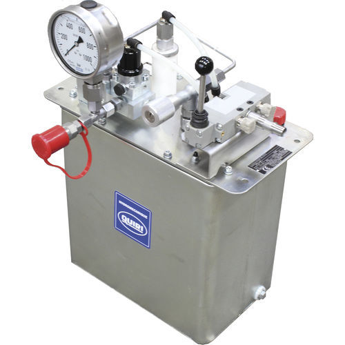 Bomba hidráulica con control neumático - PHP 7 series - QUIRI - de pistón / para aplicaciones industriales / de alto caudal