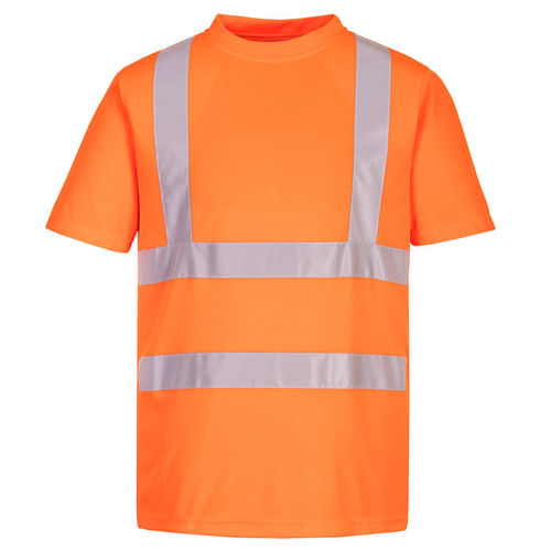 Camiseta de alta visibilidad - EC12 series - Portwest Clothing Ltd - de trabajo / con protección UV / de poliéster
