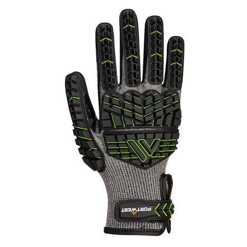 Guante anticortes - A755 series - Portwest Clothing Ltd - resistente al calor / de nitrilo / de poliéster