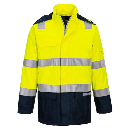 Chaqueta de trabajo - FR605 series - Portwest Clothing Ltd - impermeable / de alta visibilidad / de protección química