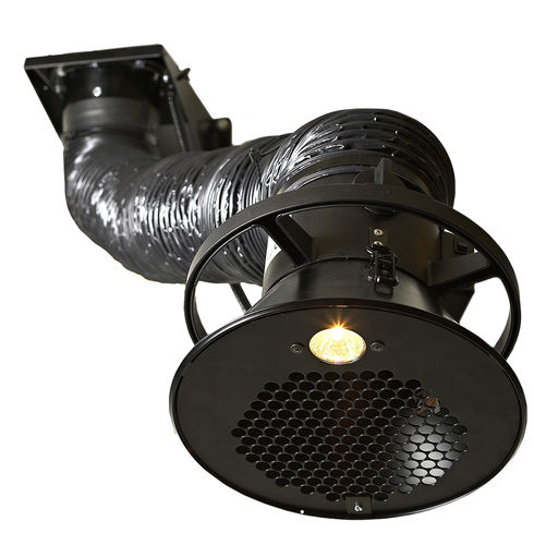 Brazo de extracción para techo - LM-2 - PLYMOVENT - telescópico / para extractor de humos de soldadura