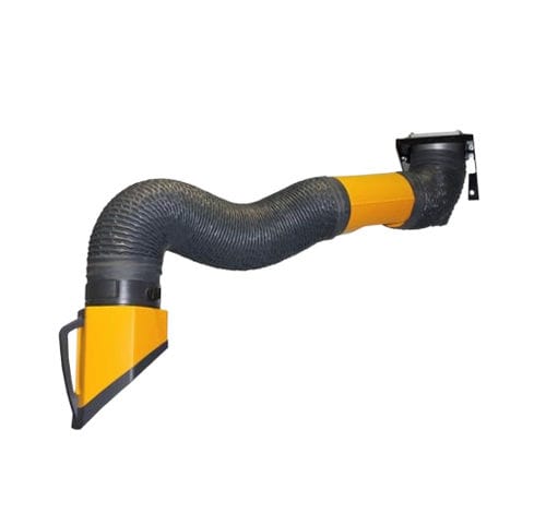 Brazo de extracción de pared - T-Flex - PLYMOVENT - telescópico / para polvo / con campana