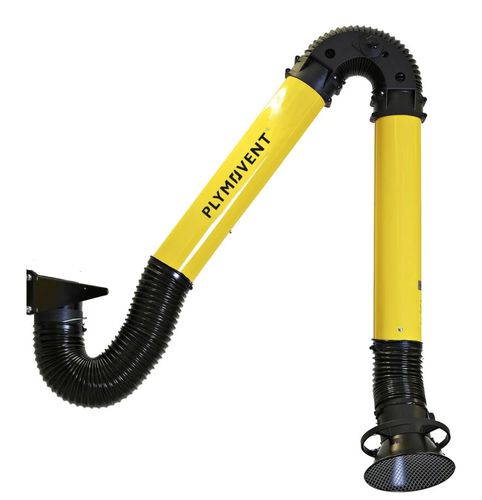 Brazo de extracción fijo - KUA-200 - PLYMOVENT - flexible