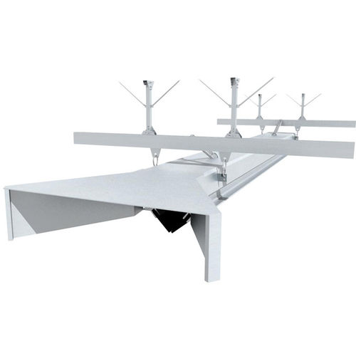 Riel de guiado lineal - VSR - PLYMOVENT - de aluminio / con ruedecillas