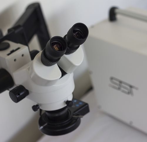 Microscopio óptico - VI-BINO - SST MICROWELDING - de inspección / invertido / recto