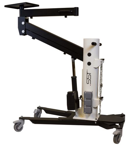 Soporte universal - CART - SST MICROWELDING - de acero inoxidable / móvil / telescópico