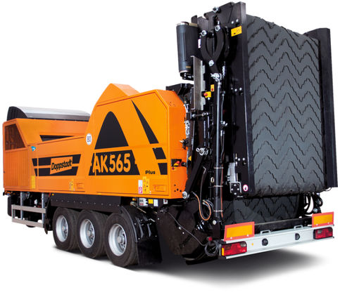 Molino de desechos - AK 565 PLUS - Doppstadt - de cilindros / portátil / para reciclaje