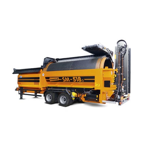 Criba de cribado en seco - SM 518.2 - Doppstadt - de tambor / para productos a granel / para biomasa