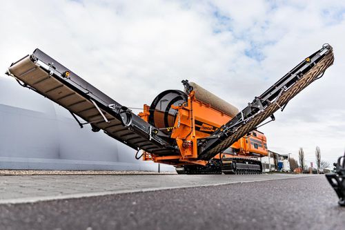 Criba para entorno difícil - SM 620.2 K - Doppstadt - de control / de tambor / para productos a granel