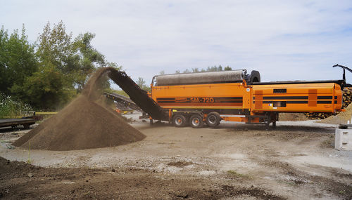 Criba de cribado en seco - SM 720.2 SA - Doppstadt - para reciclaje / vibratoria / de tambor