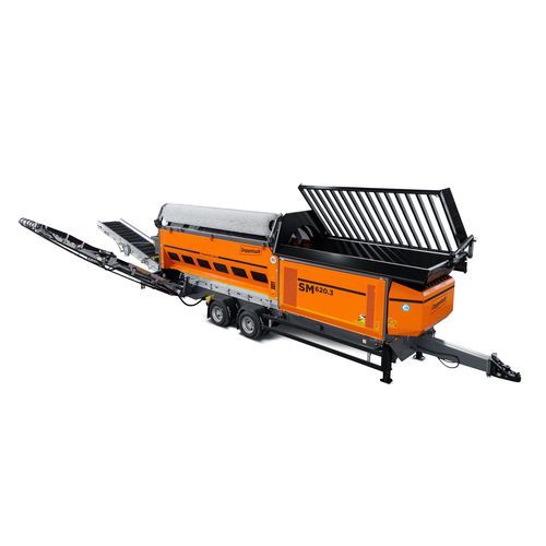 Criba de cribado en seco - SM 620.3 - Doppstadt - para reciclaje / de tambor / para productos a granel