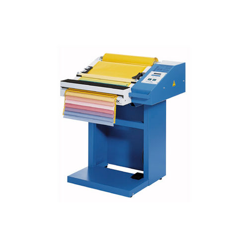 Máquina encoladora semiautomática - FC  - Polytex - para muestrarios de telas