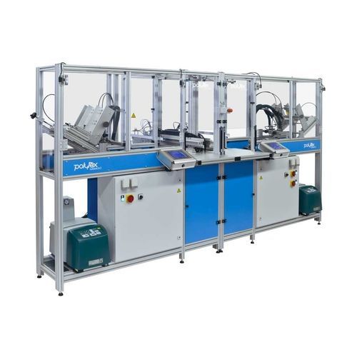 Máquina de etiquetado automática - MK - Polytex - semiautomática / de cola hot-melt