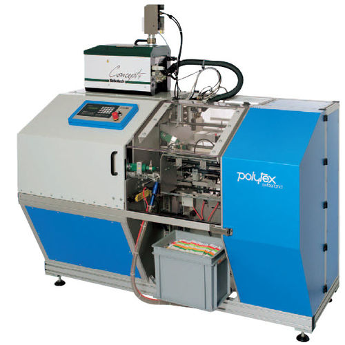 Enrolladora de muestras de hilo - MW - Polytex - automática