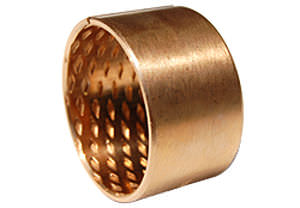 Cojinete liso radial - BRO-MET® - GLT-Gleitlagertechnik GmbH - de bronce / autolubricante