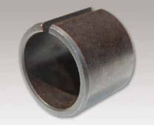 Cojinete liso abierto - FER-MET® - GLT-Gleitlagertechnik GmbH - de acero / resistente al desgaste