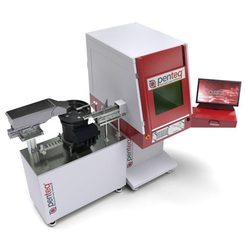Máquina de marcado láser - LG200 - penteq - automática / de corte