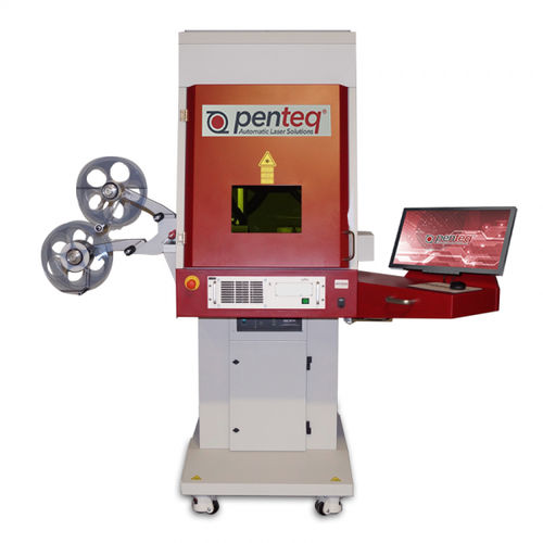 Máquina de marcado láser - penteq - industrial / automática / programable