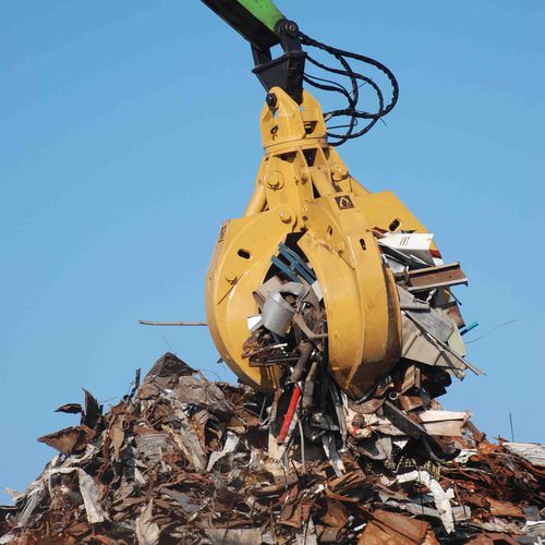 Pulpo orange peel - 4TSG SERIES - Builtrite Mfg - mecánico bicable / para chatarra / para excavadora