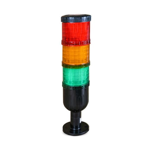 Columna de señalización LED - AL203 - Shanghai Nanhua Electronics Company - de 3 colores / IP65 / con elementos acústicos