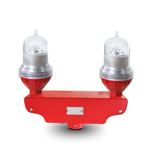 Balizaje LED - LS810D│IP65│AC110-240V/DC48V/DC12V - Shanghai Nanhua Electronics Company - de baja intensidad / para aerogenerador / de avión