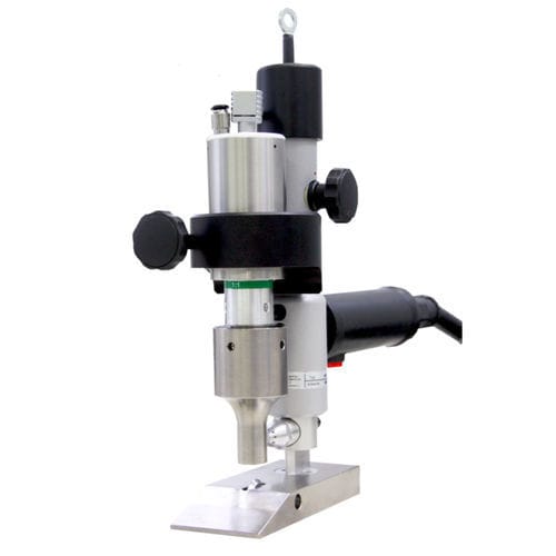 Máquina de corte con guillotina - HC35 series - RINCO ULTRASONICS AG - por ultrasonidos / para textiles / para figuras de espuma