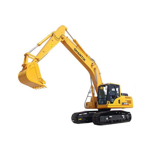 Excavadora intermedia - SE210W - SHANDONG SHANTUI CONSTRUCTION MACHINERY IMP&EXP CO - con orugas / diésel