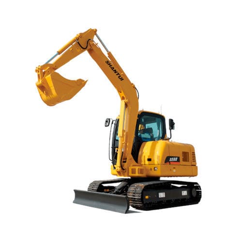 Miniexcavadora - SE60 - SHANDONG SHANTUI CONSTRUCTION MACHINERY IMP&EXP CO - con orugas / diésel