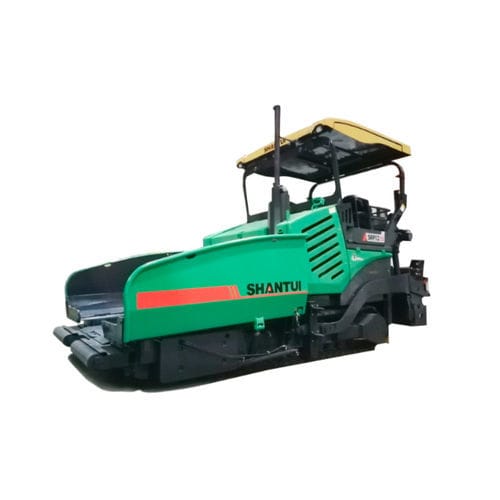 Pavimentadora de asfalto - SRP12-C5 EA - SHANDONG SHANTUI CONSTRUCTION MACHINERY IMP&EXP CO - con orugas / máquina / para cables redondos