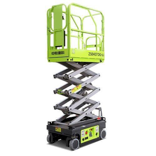 Plataforma elevadora de tijera móvil - ZS0407DC-Li - Zoomlion Heavy Industry Science & Technology Co., - eléctrica / para interior / compacta