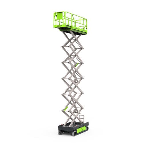 Plataforma elevadora de tijera con ruedas - ZS1414HD-Li - Zoomlion Heavy Industry Science & Technology Co., - alimentada por batería / hidráulica / compacta