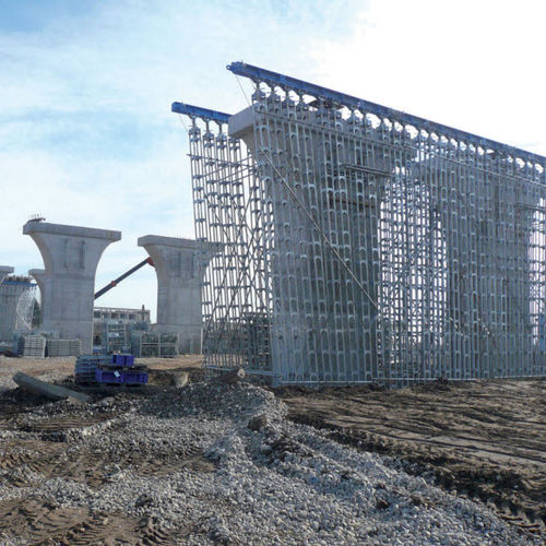 Encofrado modular - INFRA-KIT - Hünnebeck GmbH - de tabiques / de puentes / de acero galvanizado