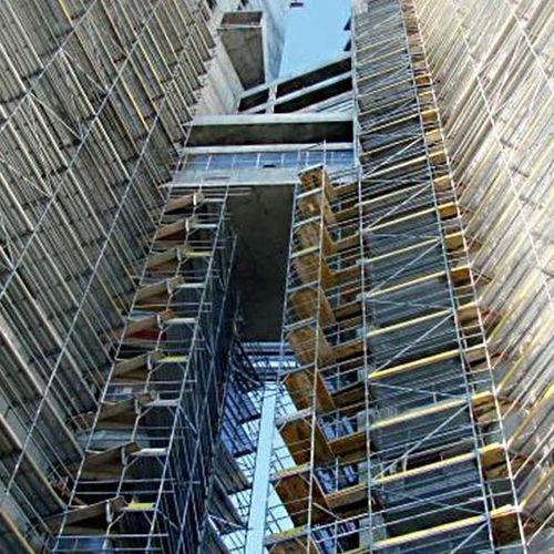 Andamio fijo - BOSTA® 100 - Hünnebeck GmbH - de fachada / modular