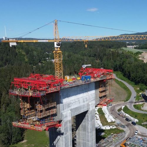 Marco de encofrado de puentes - Hünnebeck GmbH - de plástico / de madera / de acero