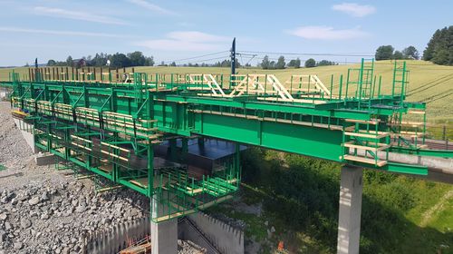 Andamio móvil - Hünnebeck GmbH - para carga pesada / modular